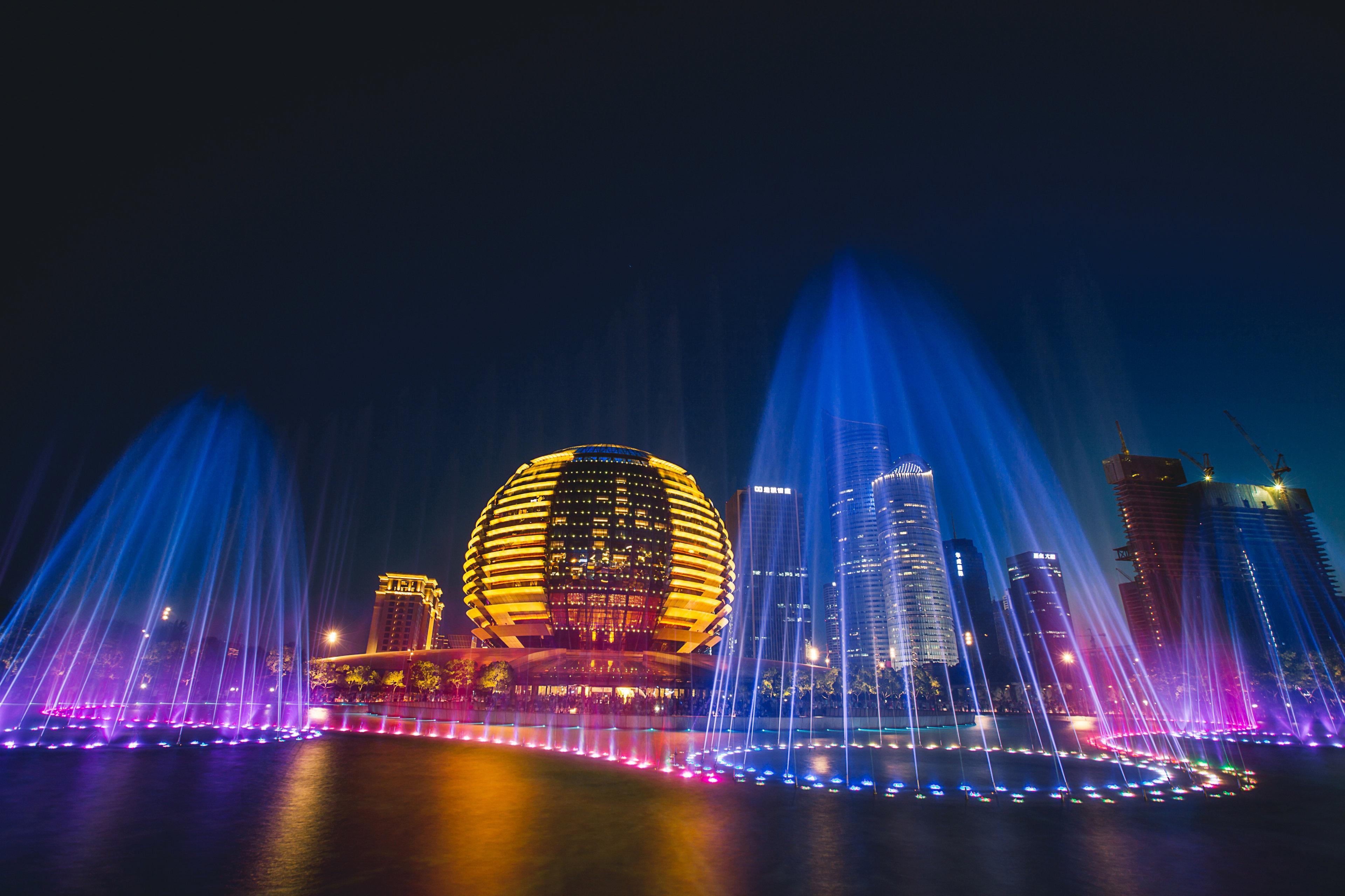 Intercontinental Hangzhou Icc By Ihg Exteriér fotografie