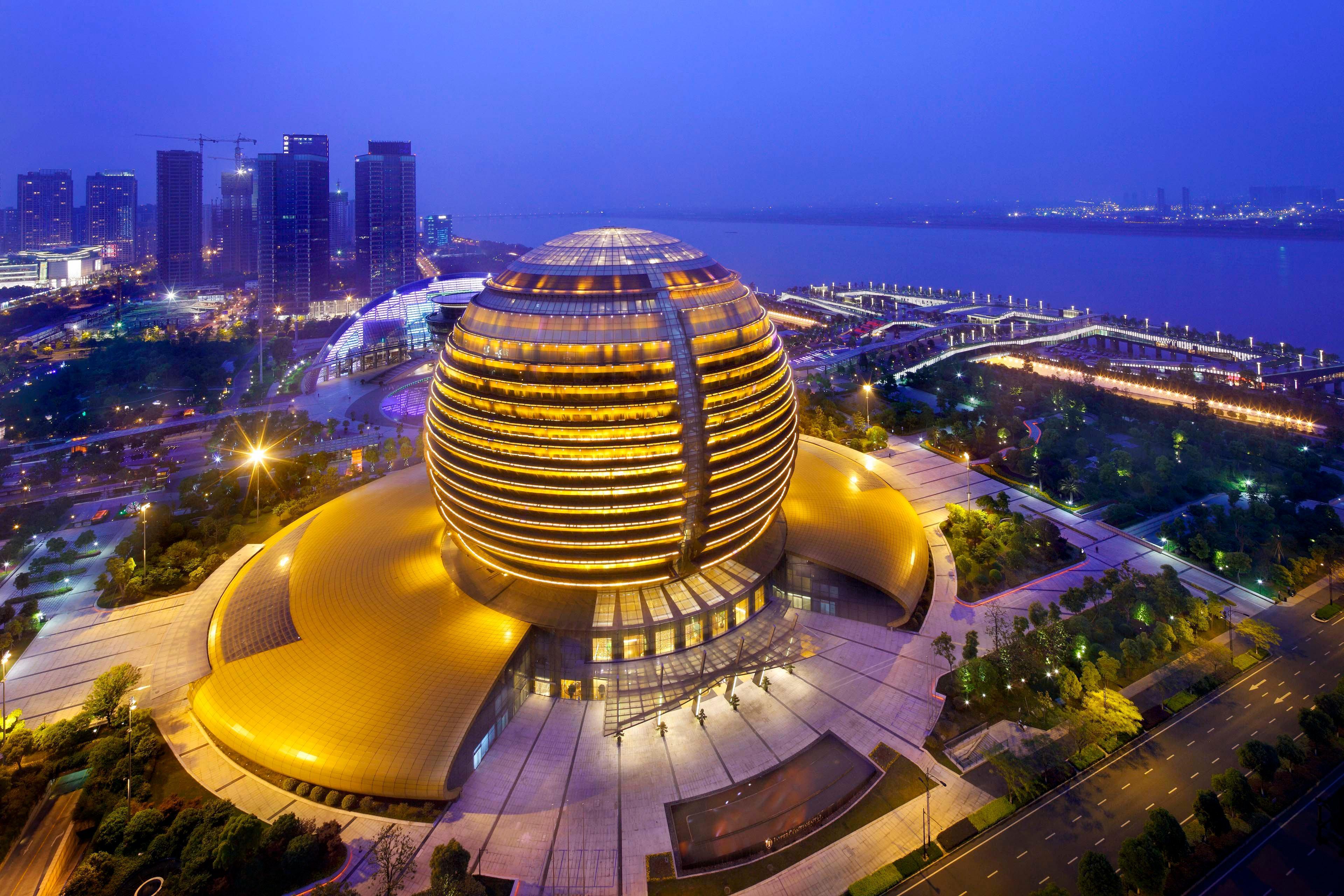 Intercontinental Hangzhou Icc By Ihg Exteriér fotografie