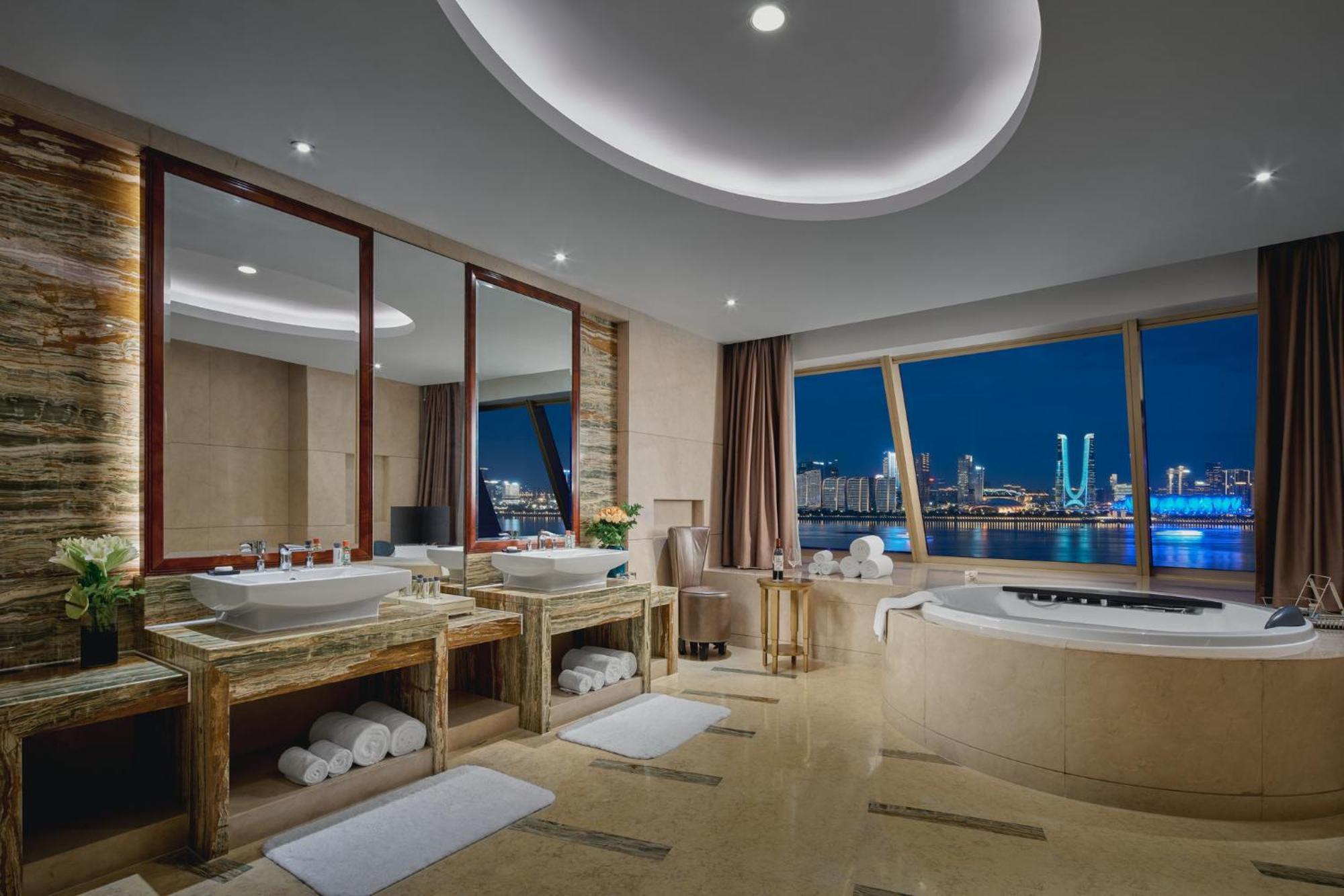 Intercontinental Hangzhou Icc By Ihg Exteriér fotografie